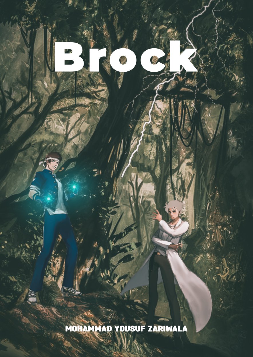 Cover of Brock- Action Adventure Book    