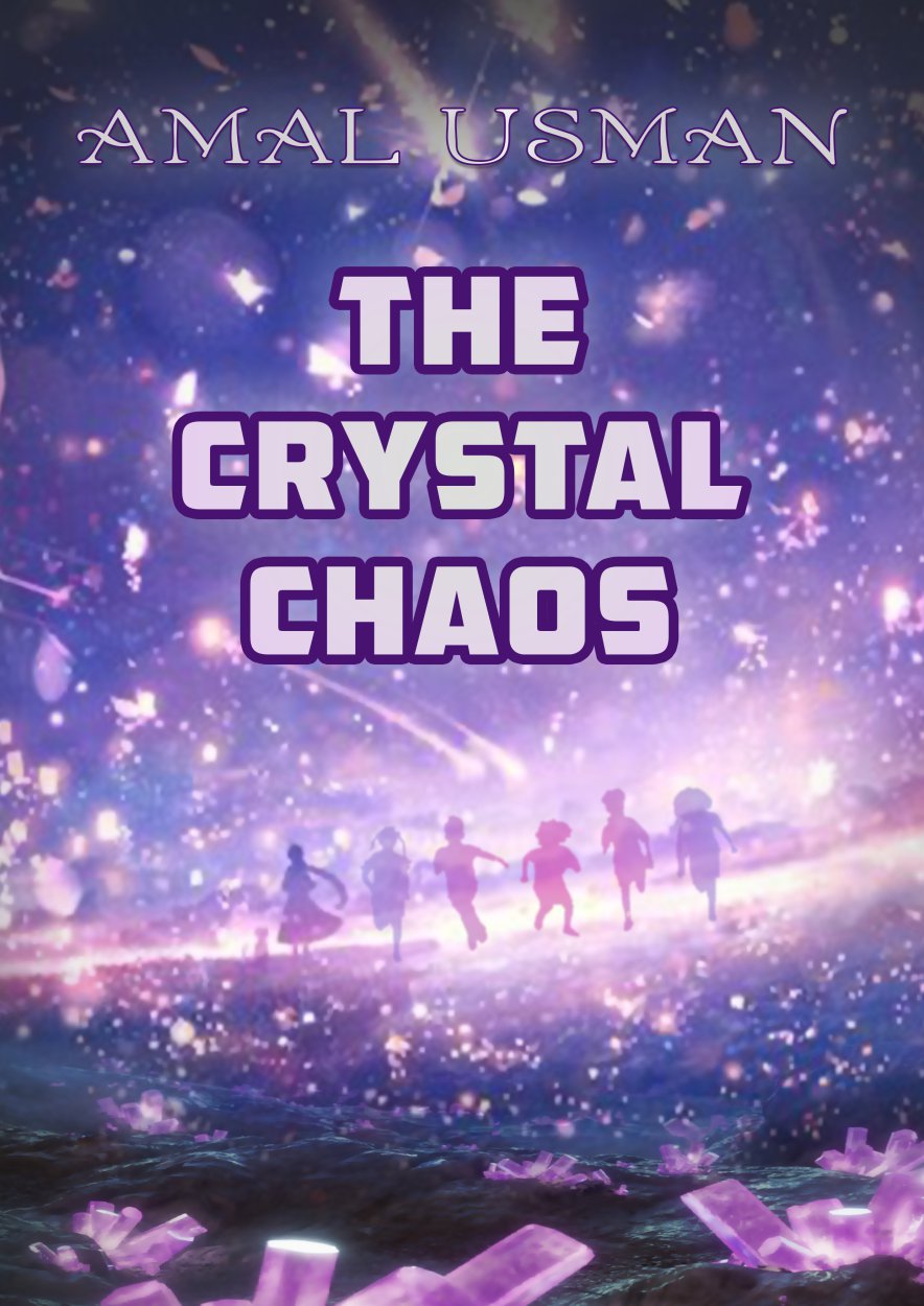 Cover of The Crystal Chaos- YA Fantasy Book    