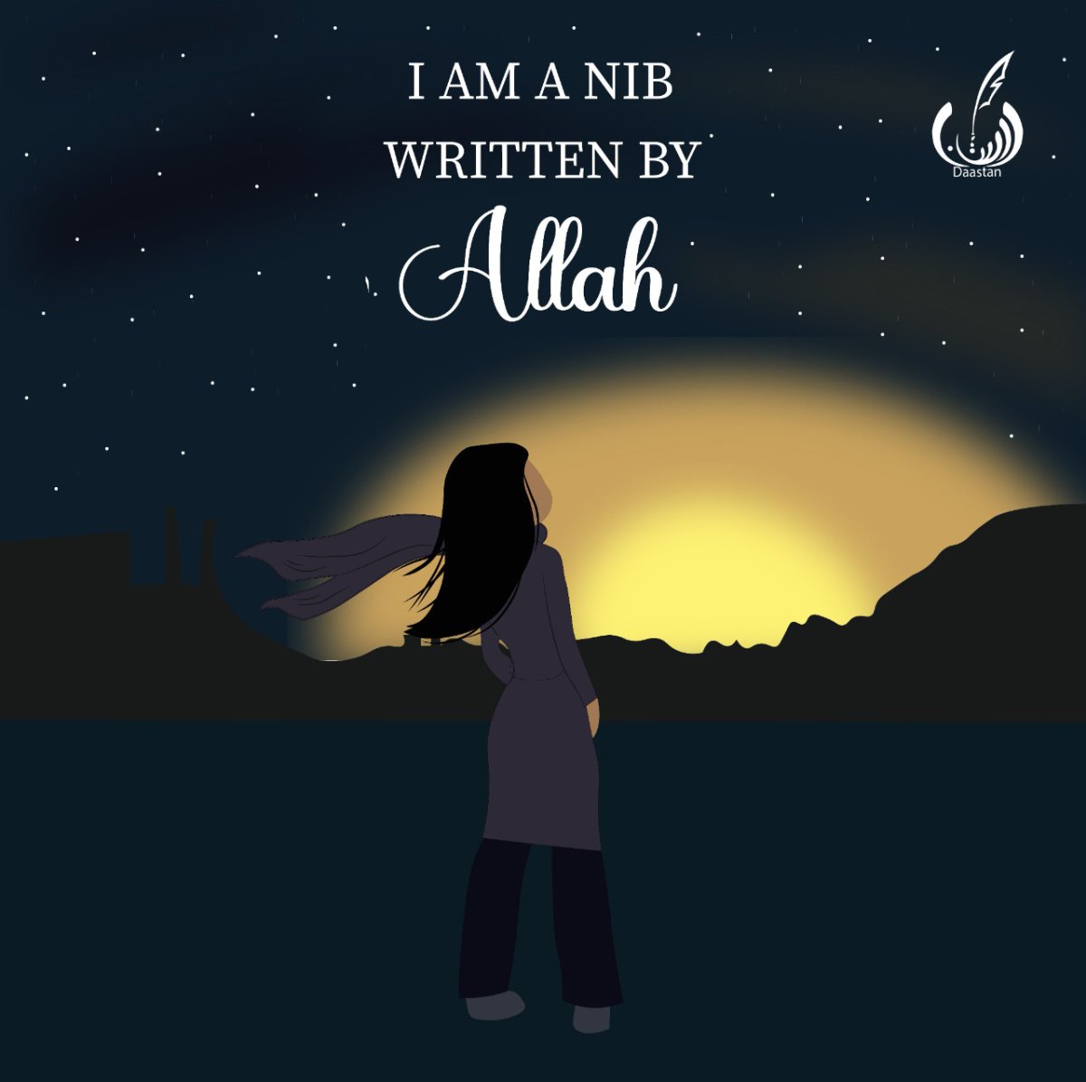Photo 5 of I am a nib written by Allah- poetry book about self-love by Nayab Afzal - published by Daastan